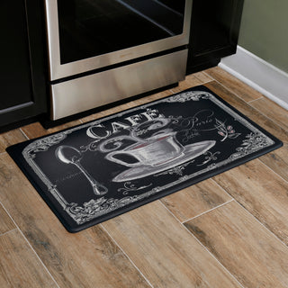 Oversized 20"x36" Feel at Ease Anti-Fatigue Kitchen Mat (Cafe)