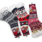 3-Pair Warm & Fuzzy Cabin Slipper Socks
