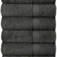 Set of 6 Hotel & Spa 100% Cotton Bath Towels 27x52 inch