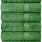Set of 6 Hotel & Spa 100% Cotton Bath Towels 27x52 inch