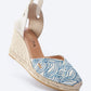 Culip Archive Canvas Espadrille Wedges
