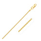 14k Yellow Gold Round Chain 1.2mm