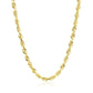 4.0mm 10k Yellow Gold Solid Diamond Cut Rope Chain