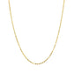14k Yellow Gold Diamond-Cut Bead Chain 1.2mm