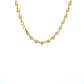 4.7mm 14k Yellow Gold Puffed Mariner Link Chain