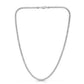 Ice Barrel Chain in 14k White Gold (3.14 mm)