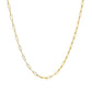 14K Yellow Gold Fine Paperclip Chain (1.5mm)