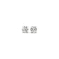 1/2 cttw Lab Grown Round Diamond Stud Earrings 14k White Gold (G/VS2)