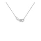 Diamond Chevron Pendant in 14k White Gold (1/3 cttw)