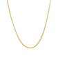 14k Yellow Gold Round Box Chain 1.35 mm
