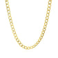 4.4mm 10k Yellow Gold Curb Chain