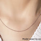 14k White Gold Round Cable Link Chain 1.1mm