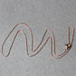 14k Rose Gold Diamond Cut Cable Link Chain 0.7mm