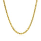 2.7mm 14k Yellow Gold Lite Diamond Cut Round Franco Chain