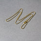 14k Yellow Gold Bead Chain 1.5mm