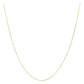 14k Yellow Gold French Cable Chain (1.30 mm)
