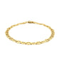 5.5mm 10k Yellow Gold Mariner Link Bracelet