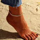 14K Gold Plated Snake Chain Anklet