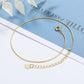 14K Gold Plated Box Chain Anklet