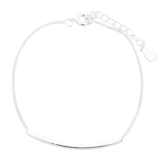 Sterling Silver Bar Bracelet