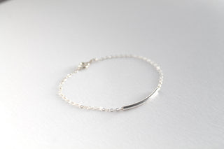 Sterling Silver Bar Bracelet