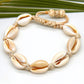 Cowrie Sea Shell Adjustable Bracelet