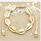 Cowrie Sea Shell Adjustable Bracelet
