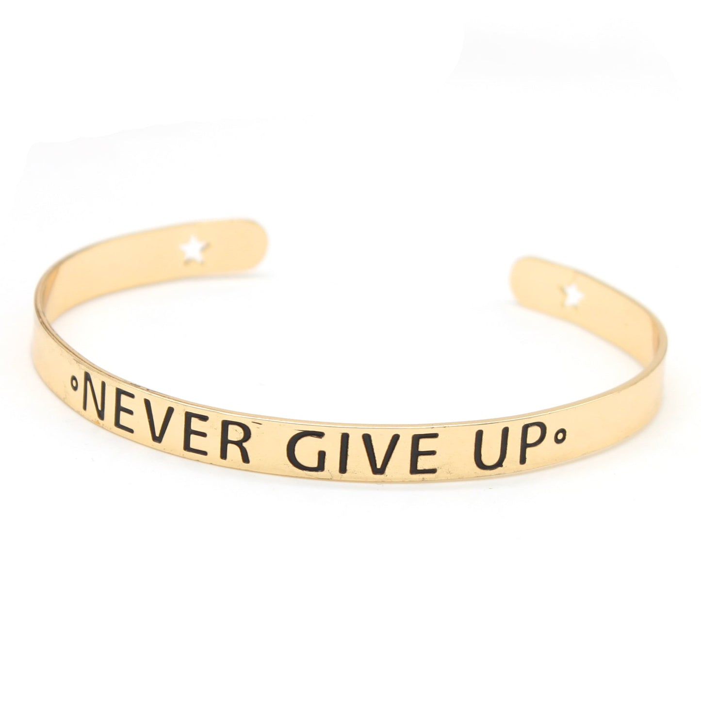 Inspirational Bangle or Bracelets in 14K Gold Plated