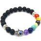 Amy and Annette 7 Genuine Chakra Healing Gemstone Bracelets