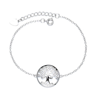 Sterling Silver Tree of Life Bracelet