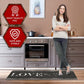 20"x55" Oversized Cushioned Anti-Fatigue Kitchen Runner Mat (Love)