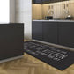 Rules of the Kitchen 20" X 55" Anti-Fatigue Kitchen Runner Mat