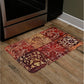Red Mosaic Antifatigue Kitchen Mats
