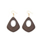 Wood Cut-Out Earring