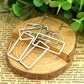 Sterling Silver Plated Drop and Dangle Geometric Earrings