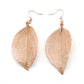 Handmade Natural Leaf Earrings