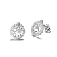 Sterling Silver Palm Tree Earrings