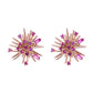 StarBurst Swarovski Crystal Stud Earring in 18K Gold or Rose Gold