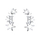 Sterling Silver Shooting Star Climber Earring