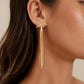 14K Gold Drop and Dangle Earrings