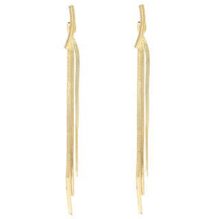 14K Gold Drop and Dangle Earrings