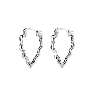 Sterling Silver Casablanca Hoops