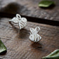 Sterling Silver Bee Stud Earring