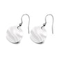 Sterling Silver Hammered Hook Earrings
