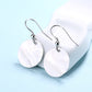 Sterling Silver Hammered Hook Earrings