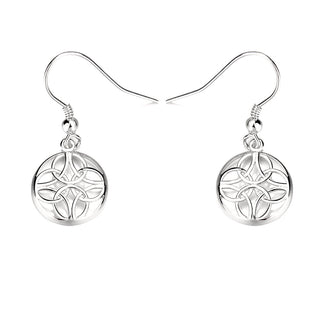 Sterling Silver Celtic Hook Earrings
