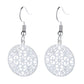 Sterling Silver Filgiree Hook Drop Earring