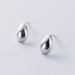 Sterling Silver Tear Drop Stud Earring