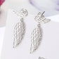 Sterling Silver Drop and Dangle Angel Wings