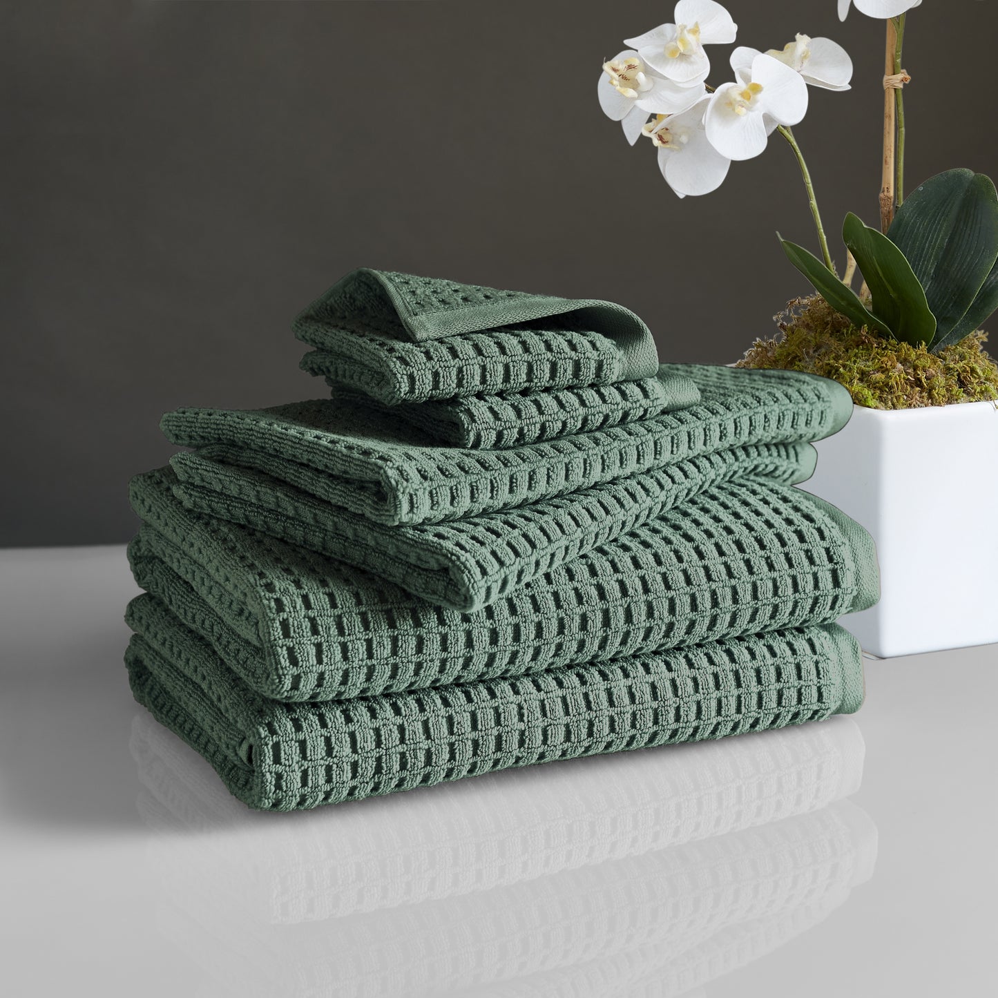 DKNY Quick Dry Towel Set - 6 Piece